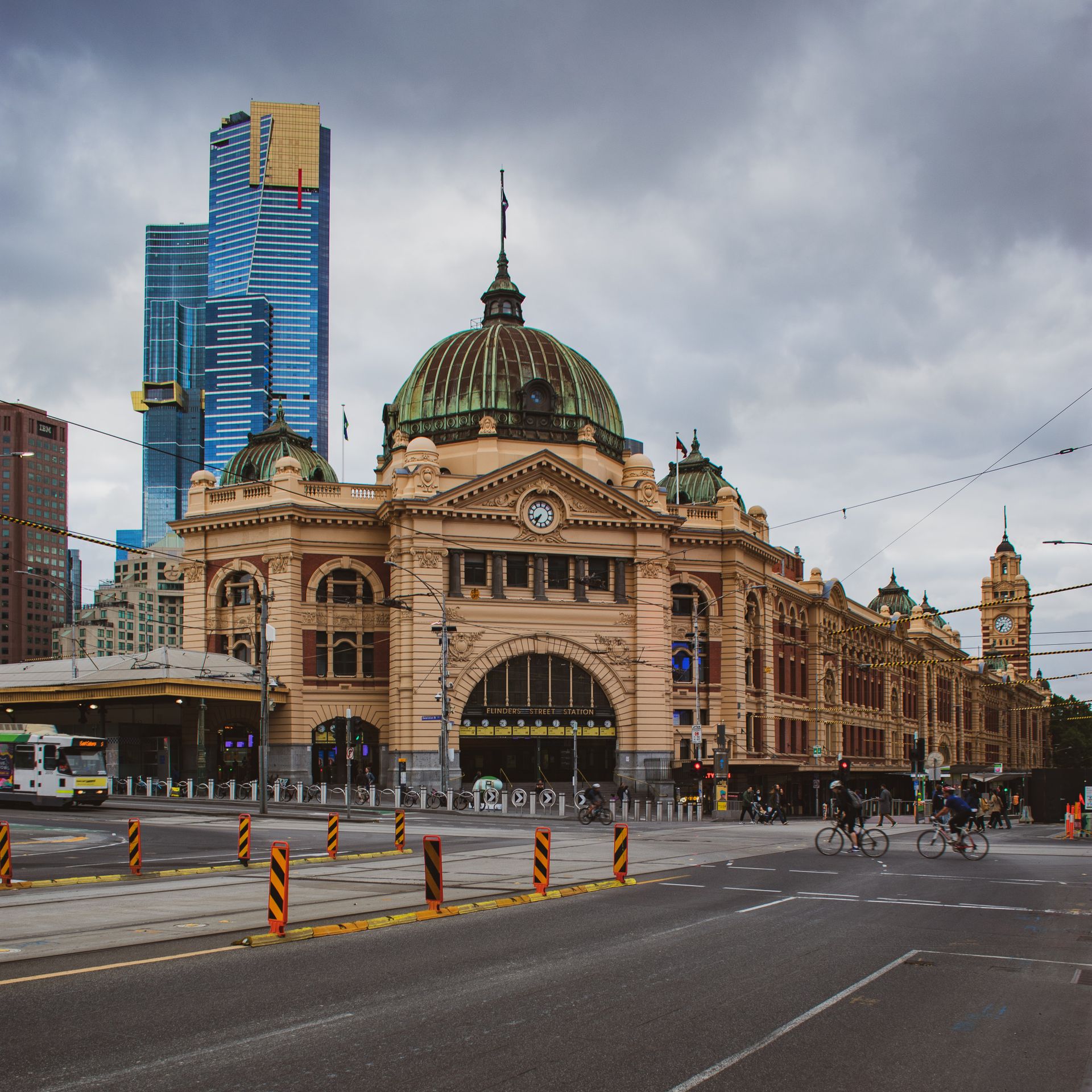 Flinders Street Station in Melbourne, Victoria